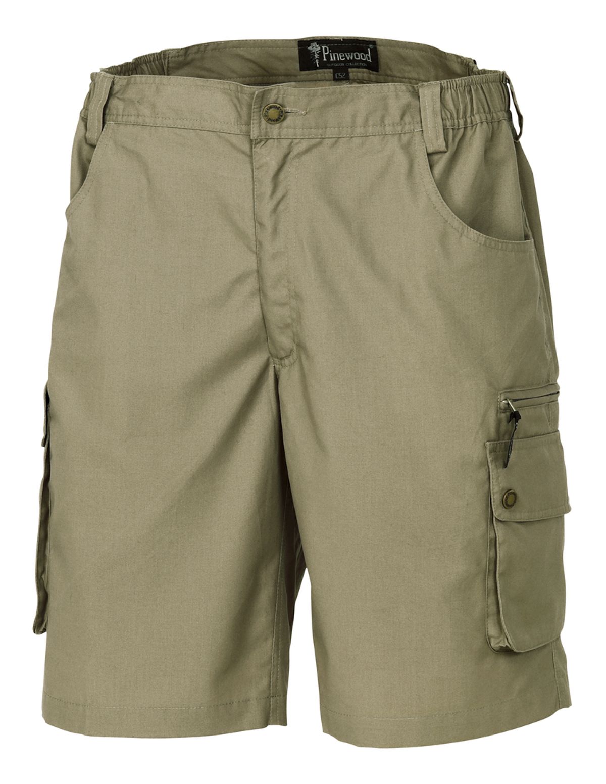 Pinewood Wildmark Shorts Lys Khaki 48