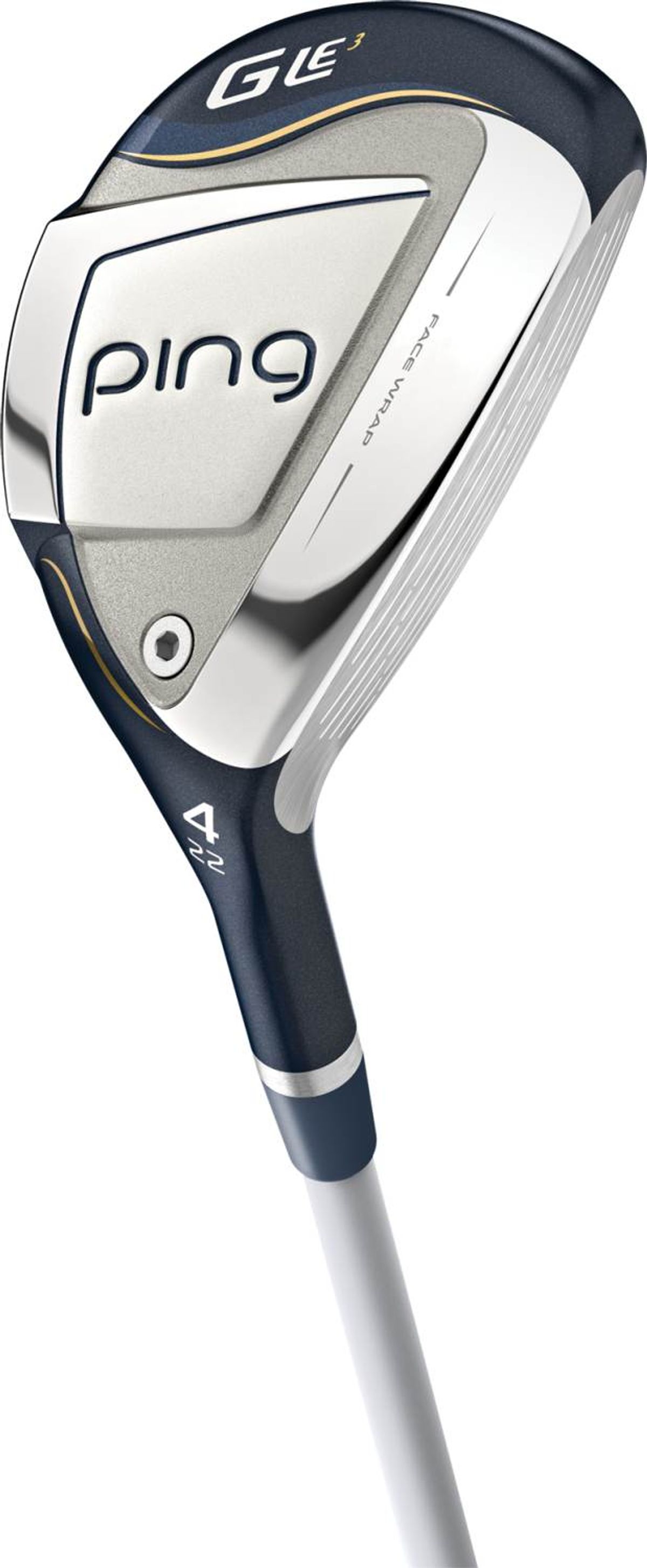 Ping G Le3 Dame Hybridkølle - Navy - Højre - 26.0° (5 Kølle) - Ping ULT250 H Dame Ultra Lite Grafit