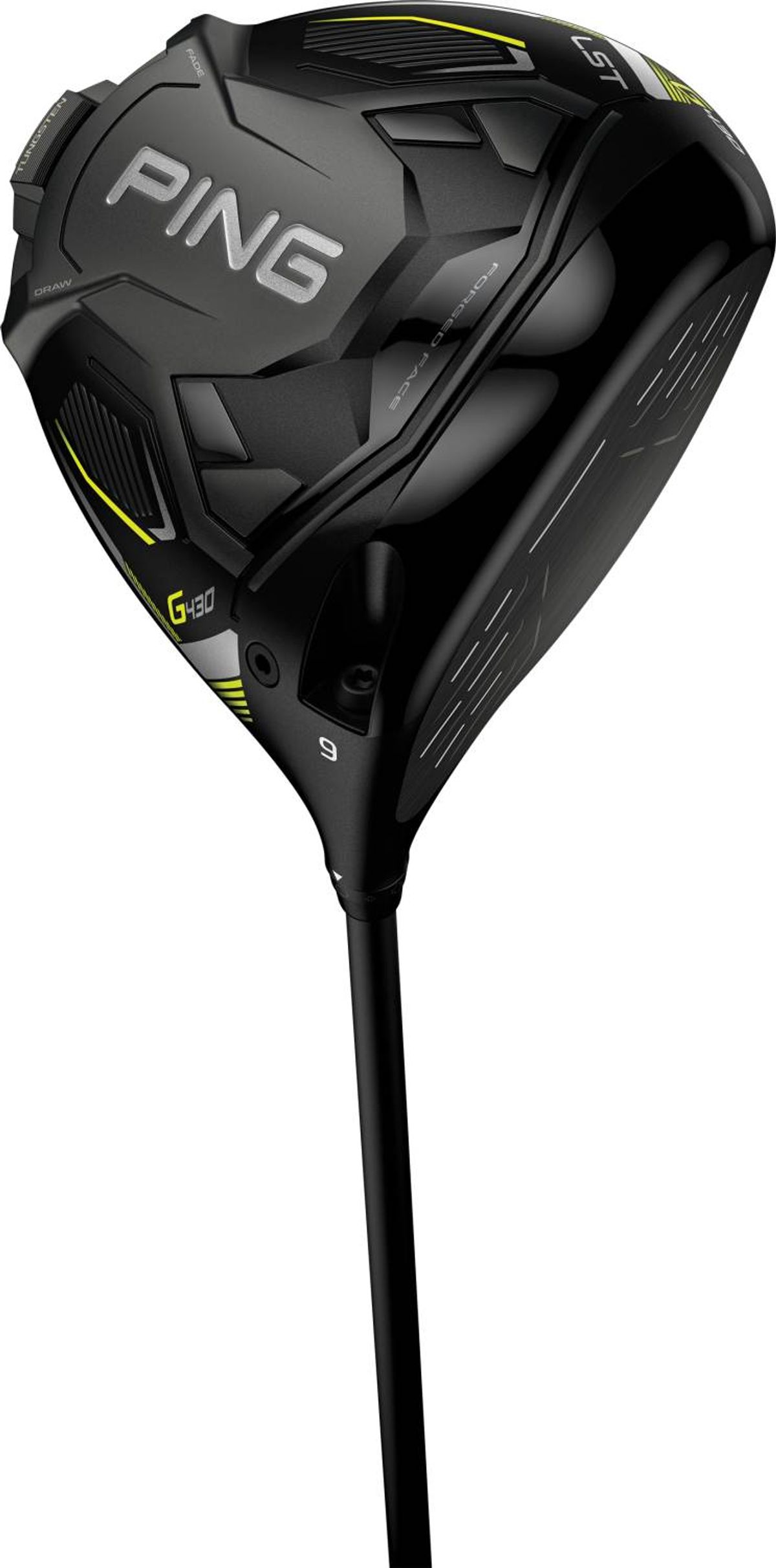 Ping G430 LST Herre Driver - Sort - Højre - 9.0° - Ping Tour 2.0 Chrome 75 X-Stiff Grafit