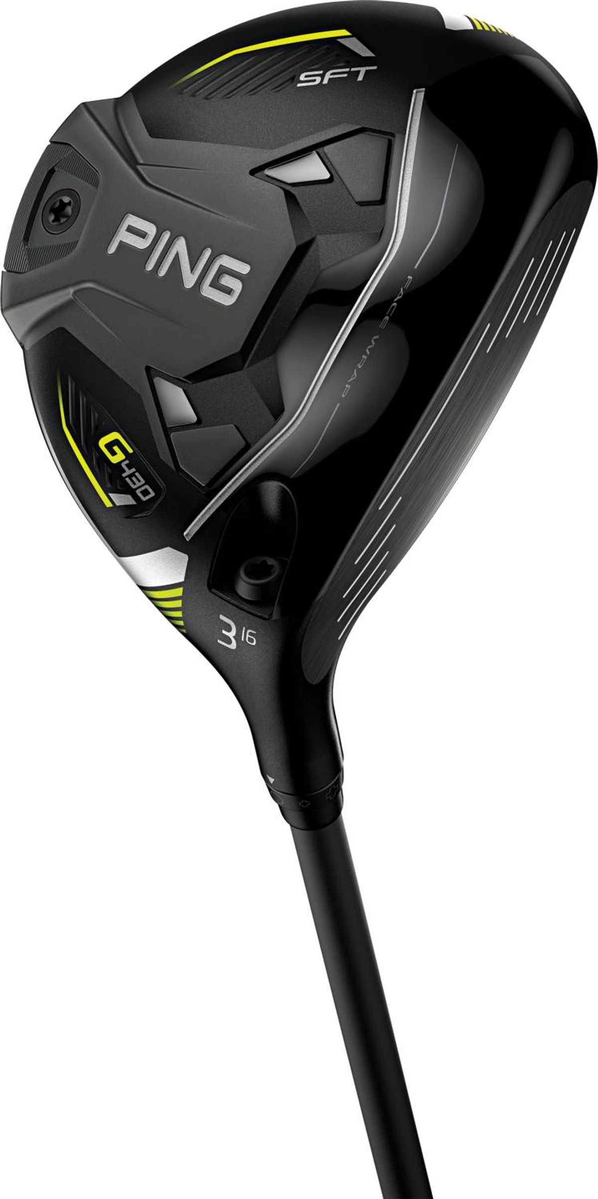 Ping G430 SFT Herre Fairwaykølle - Sort - Venstre - 19.0° (5 Kølle) - Mitsubishi Chemical Kai´li White 70 Stiff Grafit