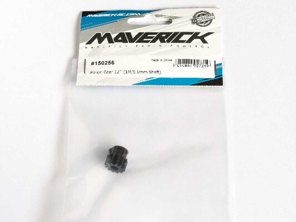 Pinion Gear 12t (1m/5.0mm Shaft) - Mv150256 - Maverick Rc