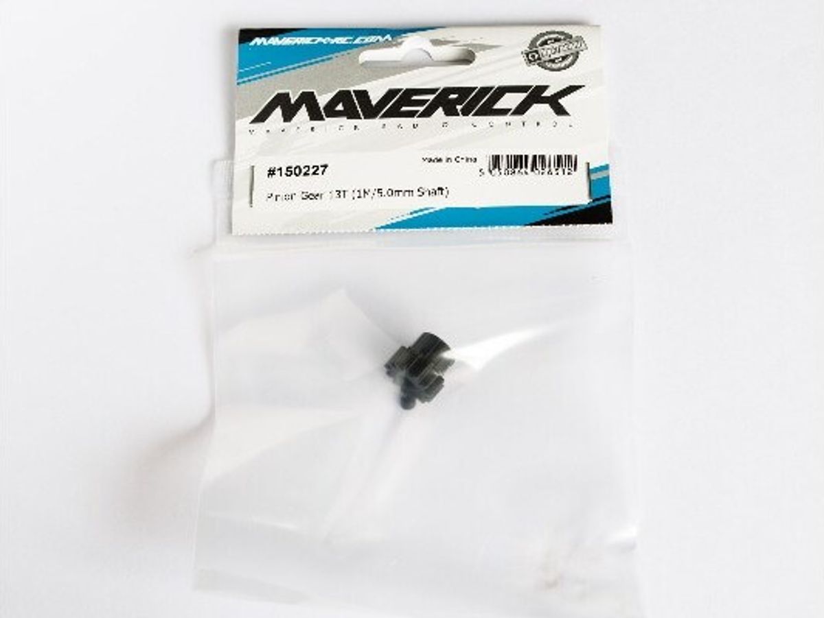 Pinion Gear 13t (1m/5.0mm Shaft) - Mv150227 - Maverick Rc