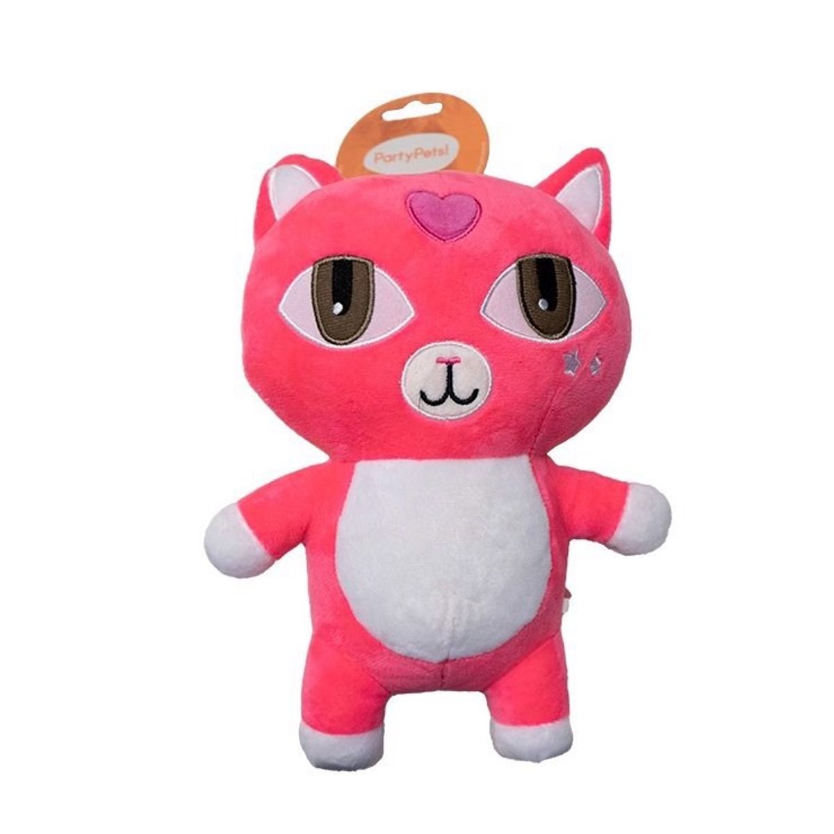 Pink Cat hundebamse, 26 cm