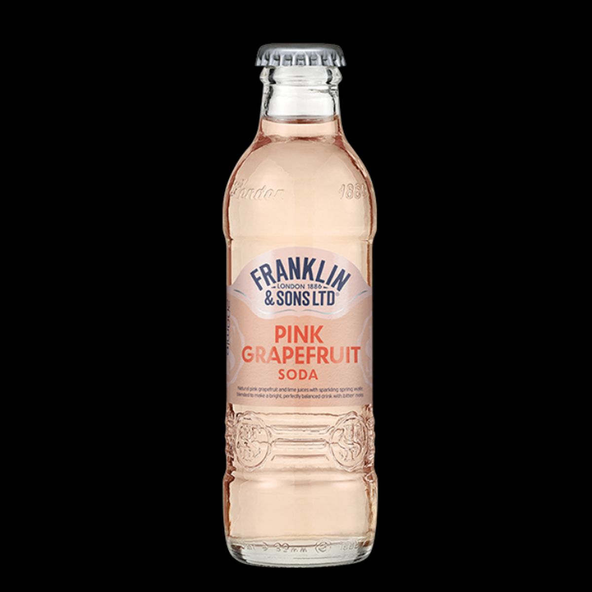 Pink Grapefruit Soda, Franklin & Sons