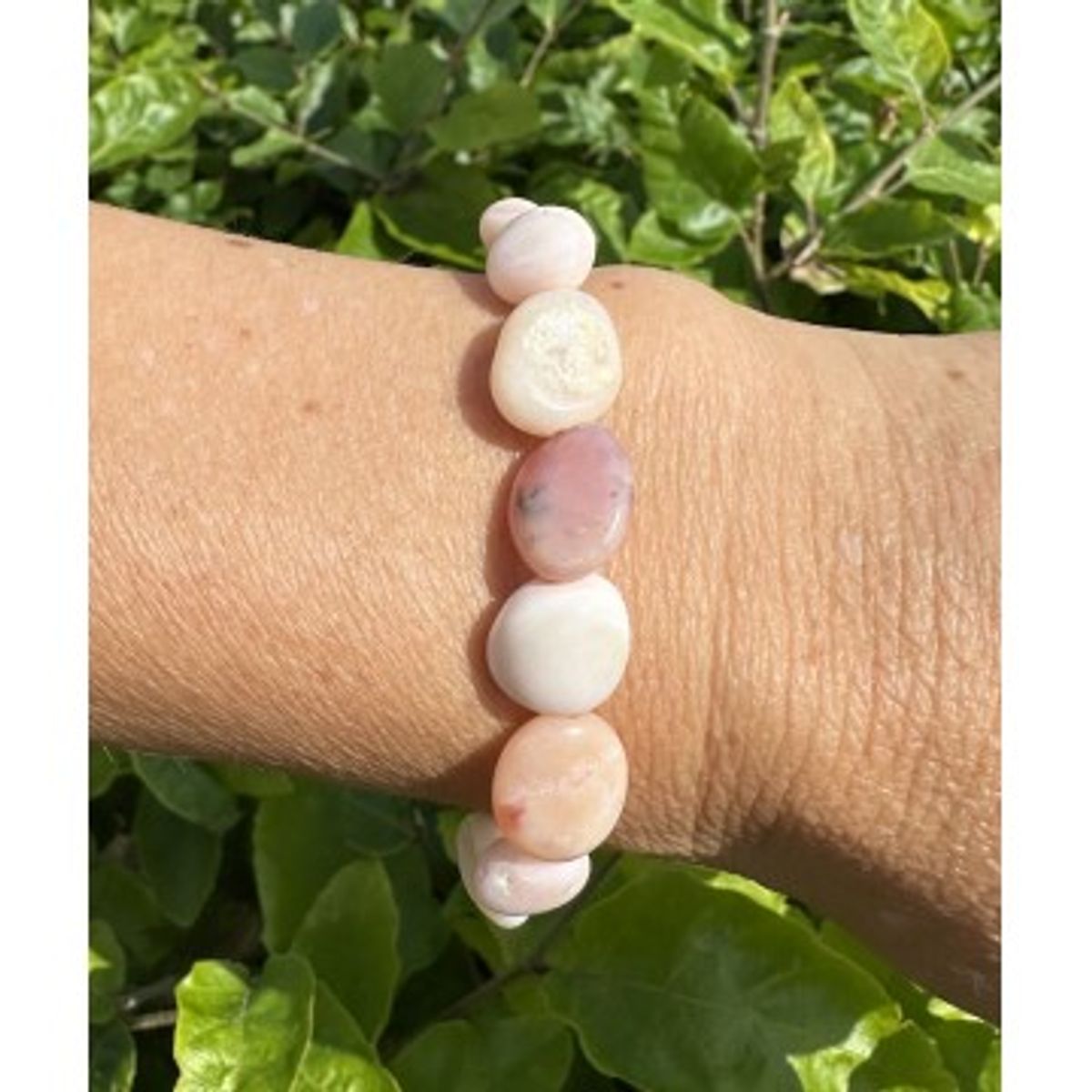 Pink opal armbånd - Krystal Armbånd - GodKarmaShop