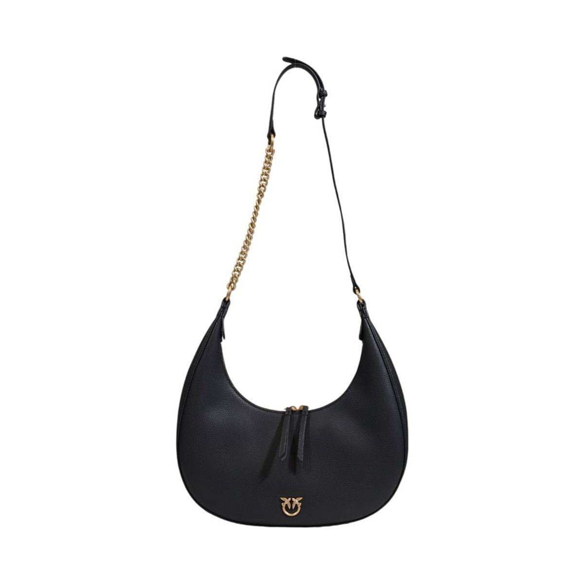 PINKO Black Leather Handbag