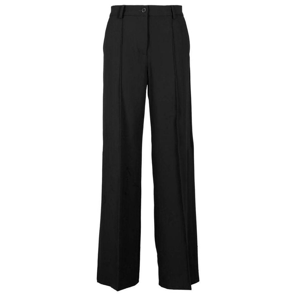 Pinko Black Polyester Jeans & Pants