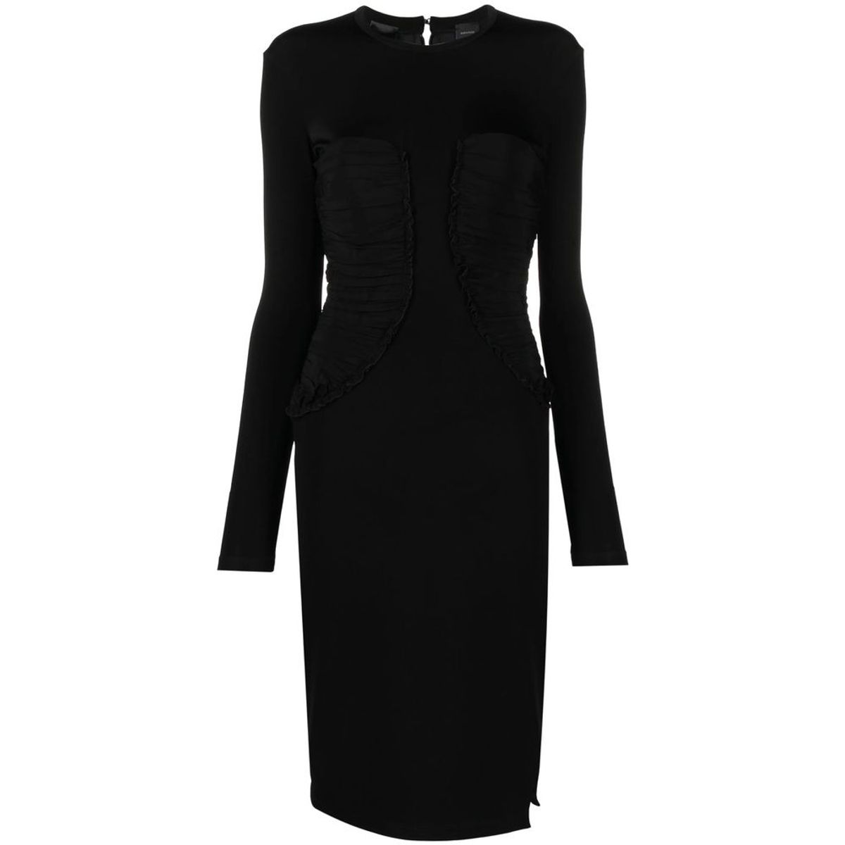 PINKO Black Viscose Dress