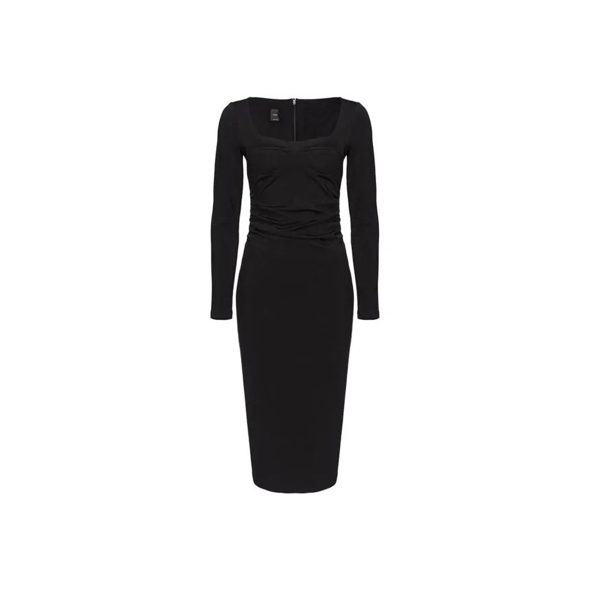 PINKO Black Viscose Dress