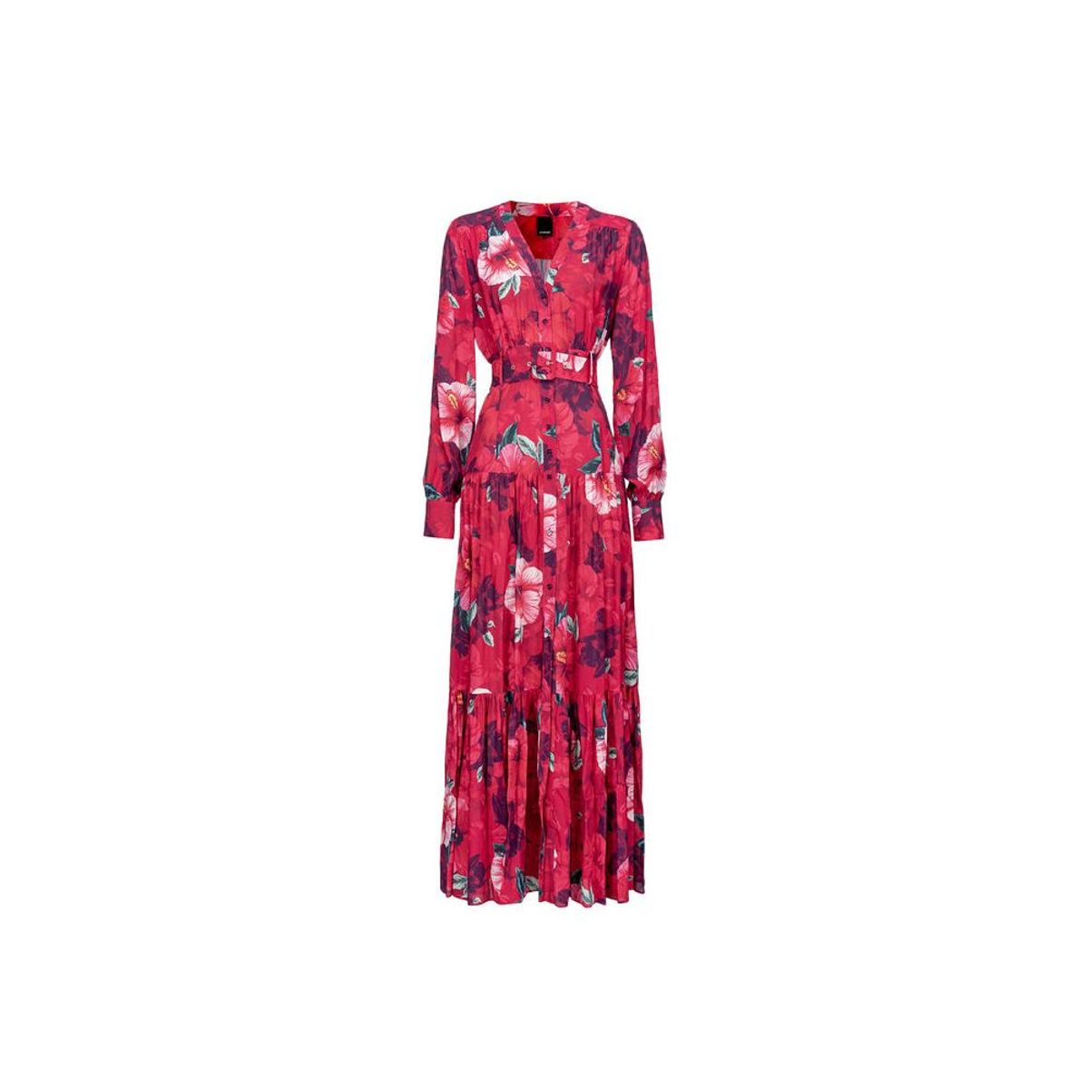 PINKO Fuchsia Viscose Dress