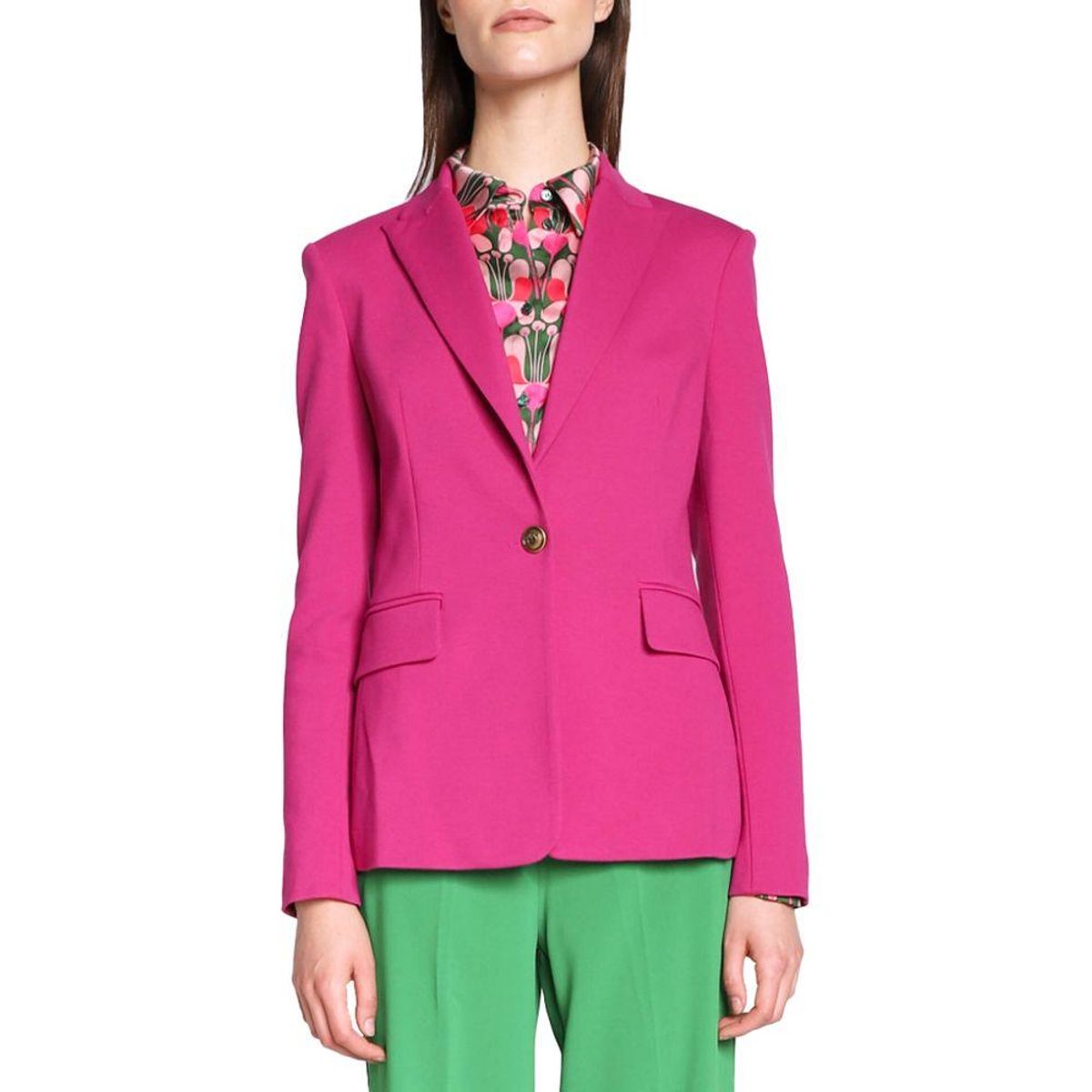 PINKO Fuchsia Viscose Suits & Blazer