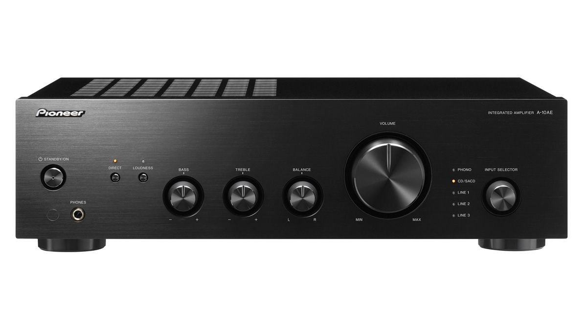 Pioneer A-10AE HI-FI Forstærker (Sort, 2x50W)