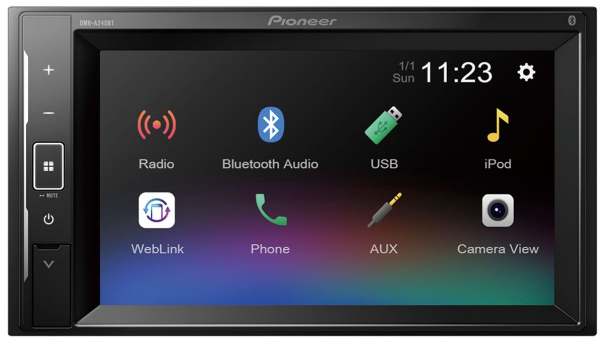 Pioneer DMH-A240BT Multimedie Bilradio m. Bluetooth