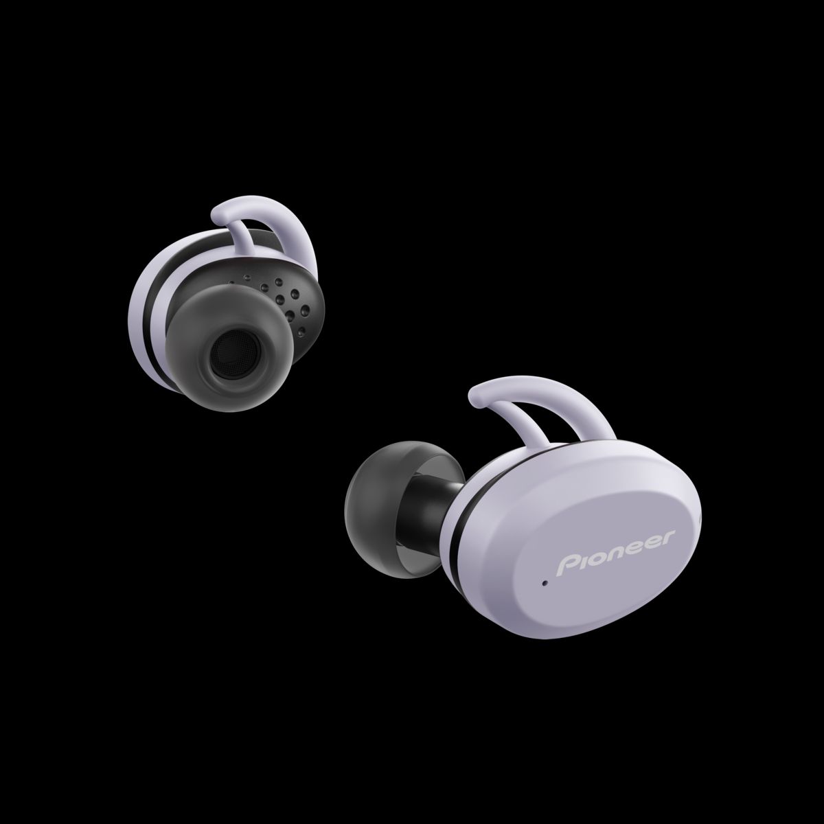 Pioneer SE-E9TW Trådløse In-Ear Bluetooth Høretelefoner (Grå)