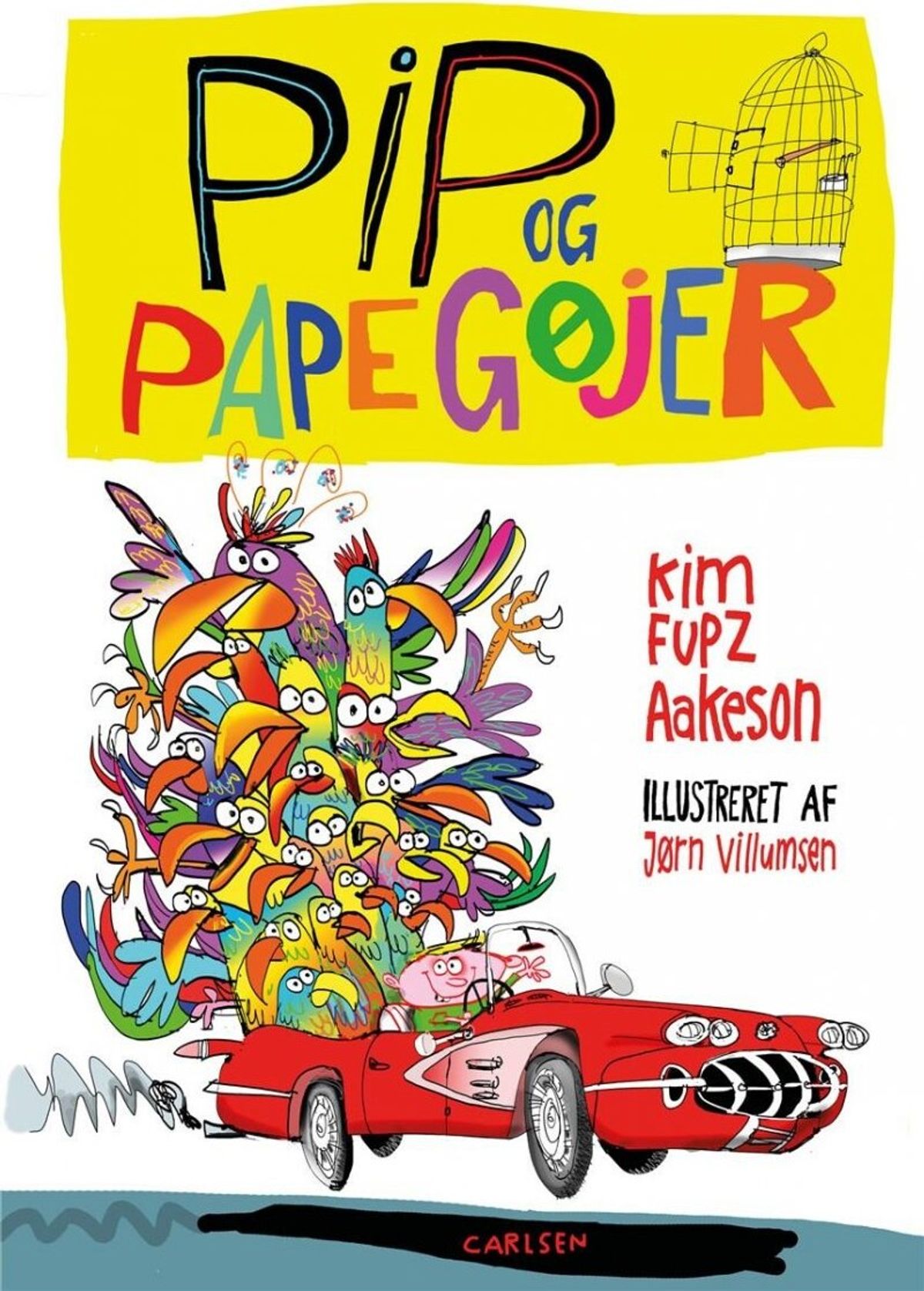 Pip Og Papegøjer - Kim Fupz Aakeson - Bog