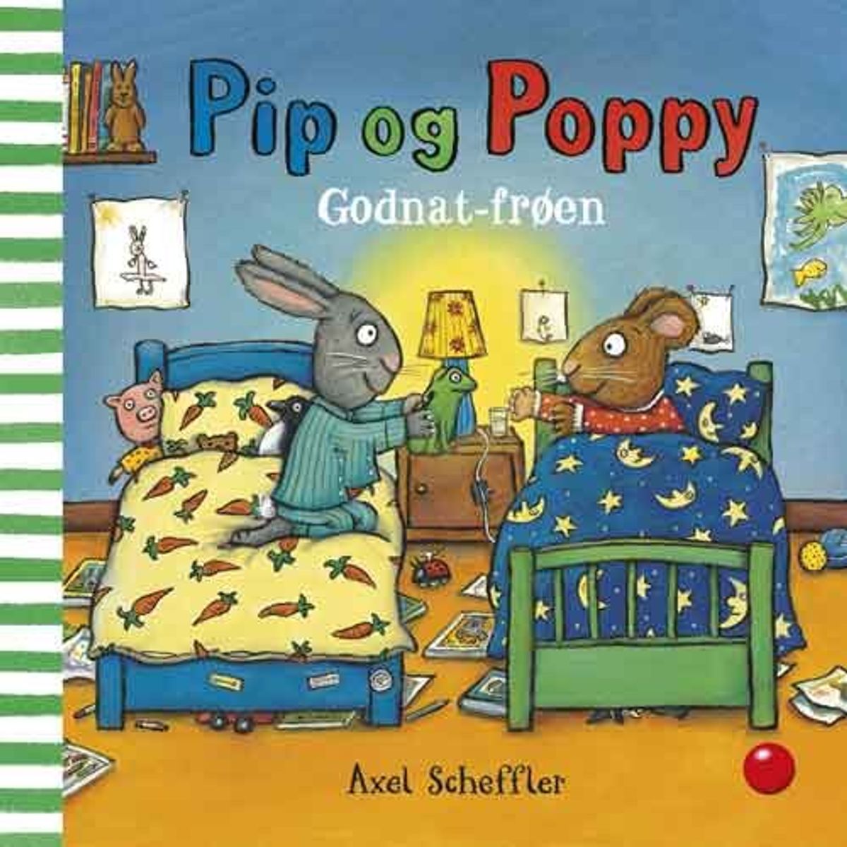 Pip Og Poppy: Godnat-frøen - Axel Scheffler - Bog