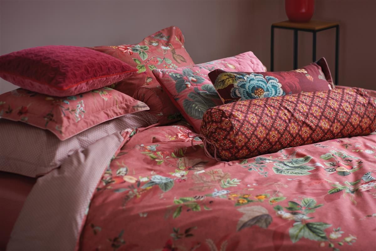 Pip studio Fall in leaf Pink duvet covers sengetøj-140 x 200 + 60 x 63