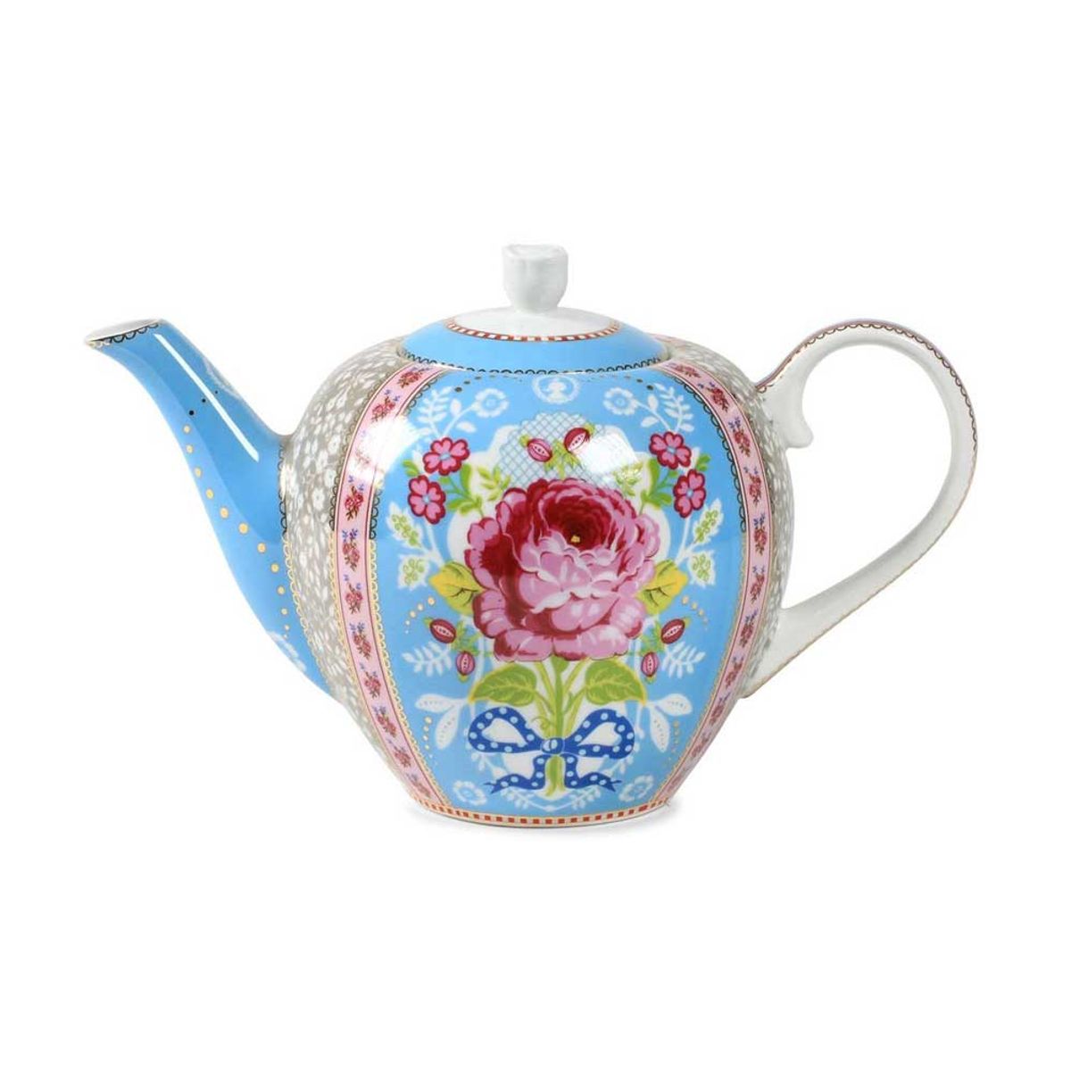 Pip studio Floral Porcelæn Tepotte Blue