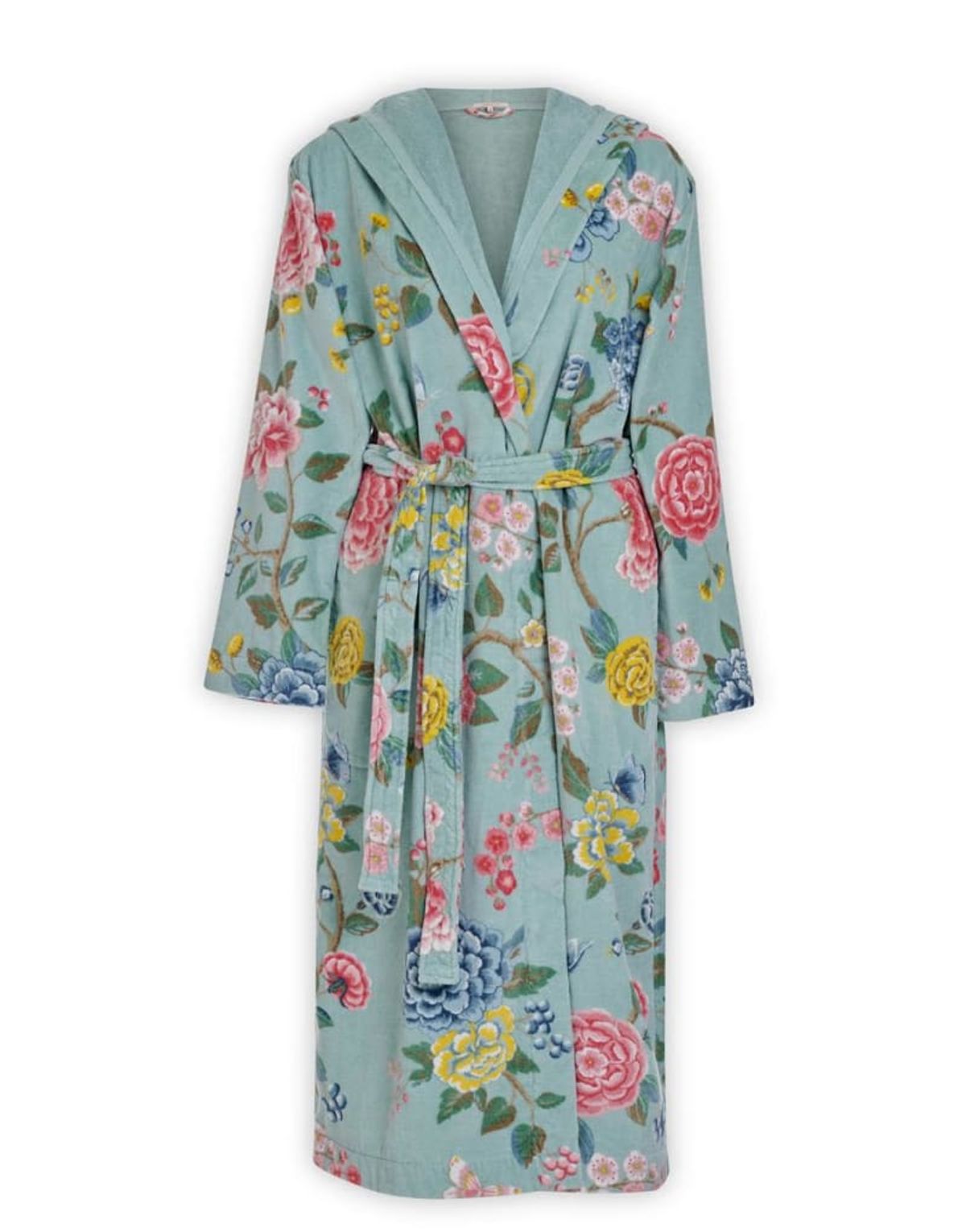 Pip Studio Good Evening Bathrobe Blue XXL