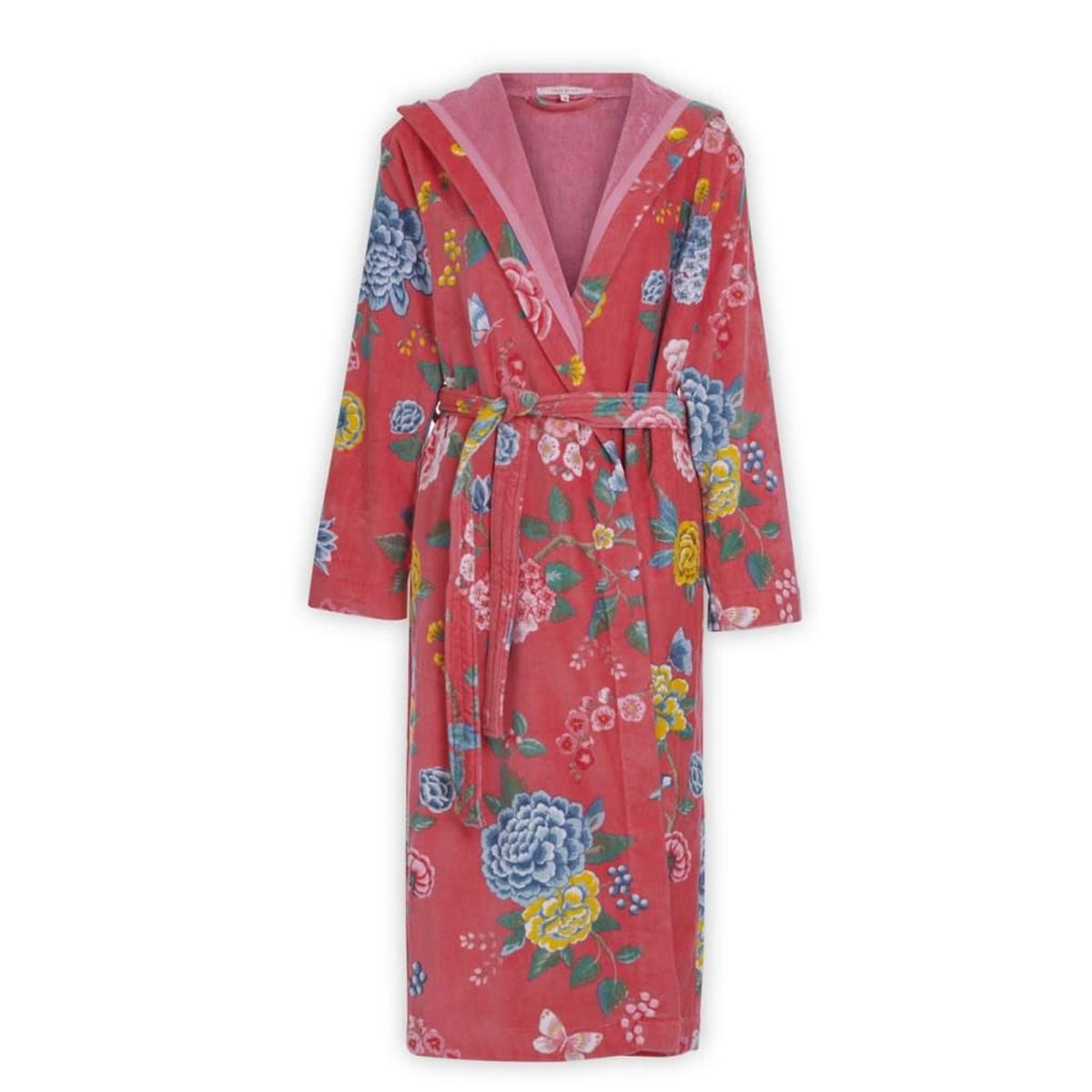 Pip Studio Good Evening Bathrobe Coral XXL