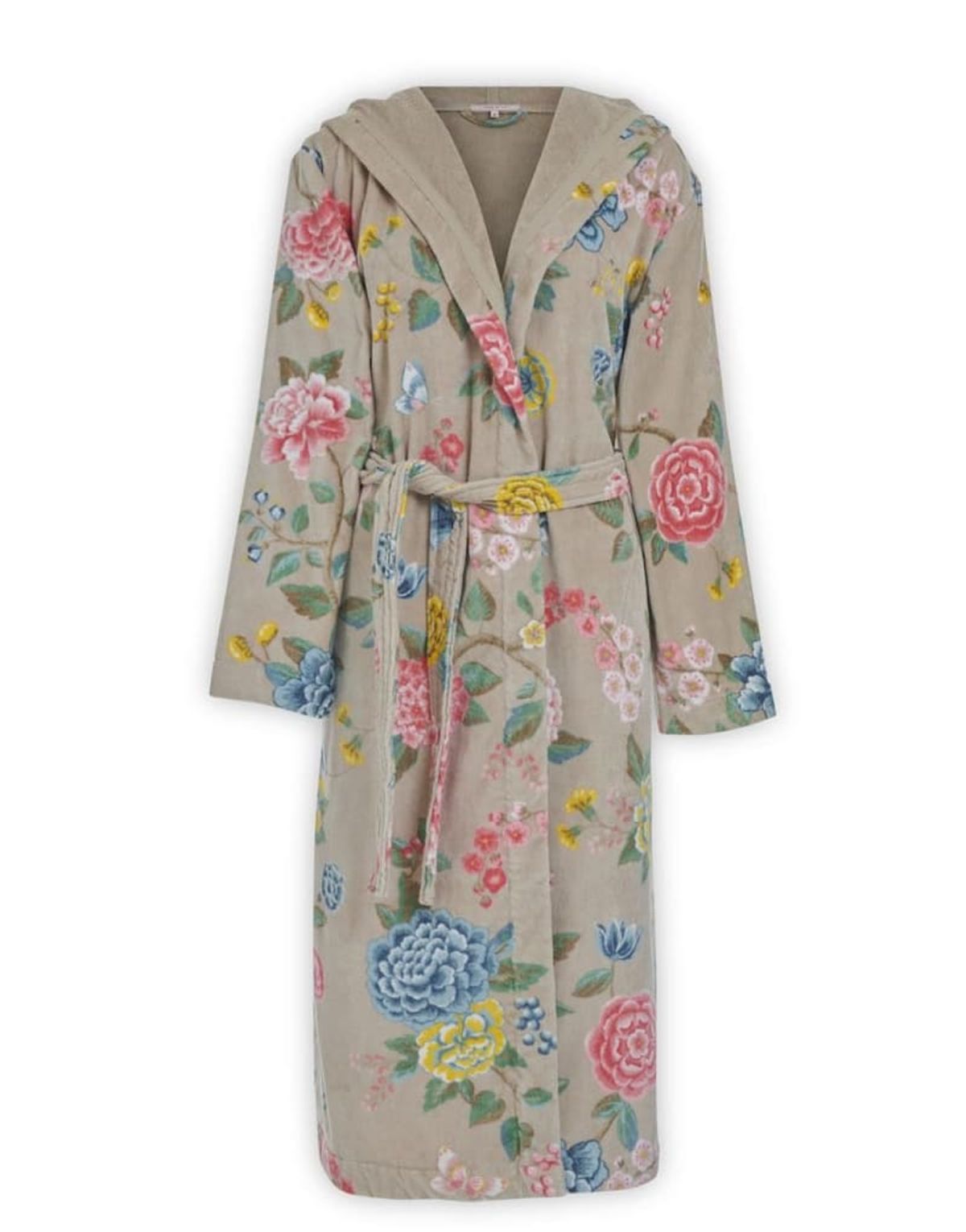 Pip Studio Good Evening Bathrobe Khaki XS