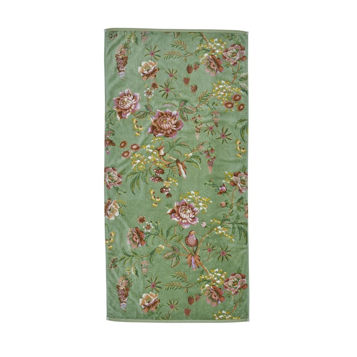 PIP Studio Håndklæde Secret Garden Green 70x140