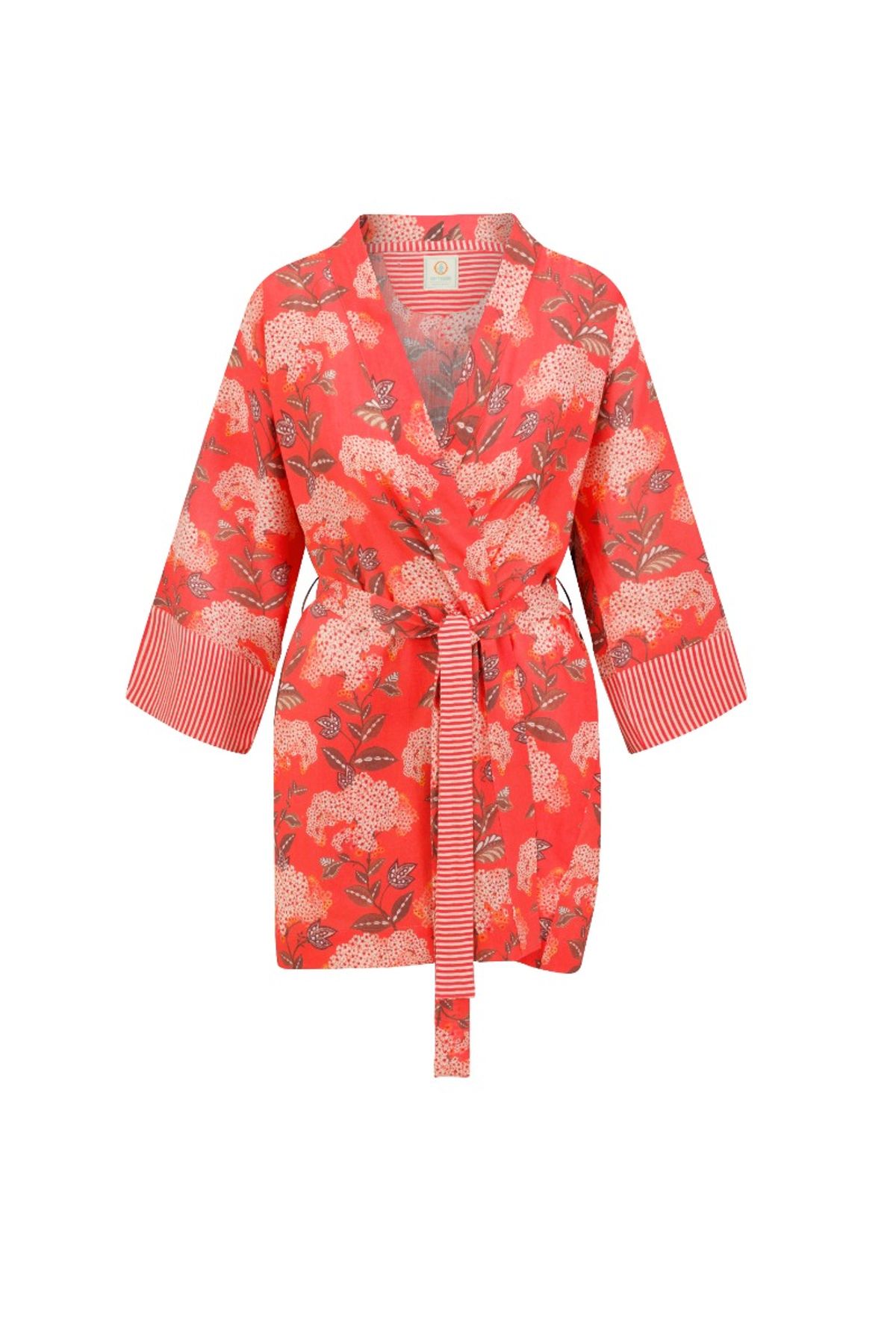 Pip Studio Kimono Flora Firenze Coral-Large