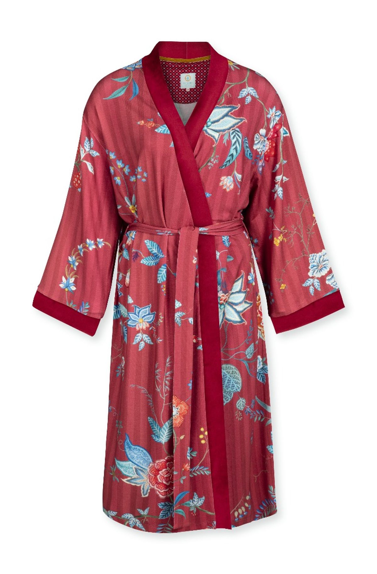 Pip Studio Kimono Naomi Flower Festival Big Red-Large