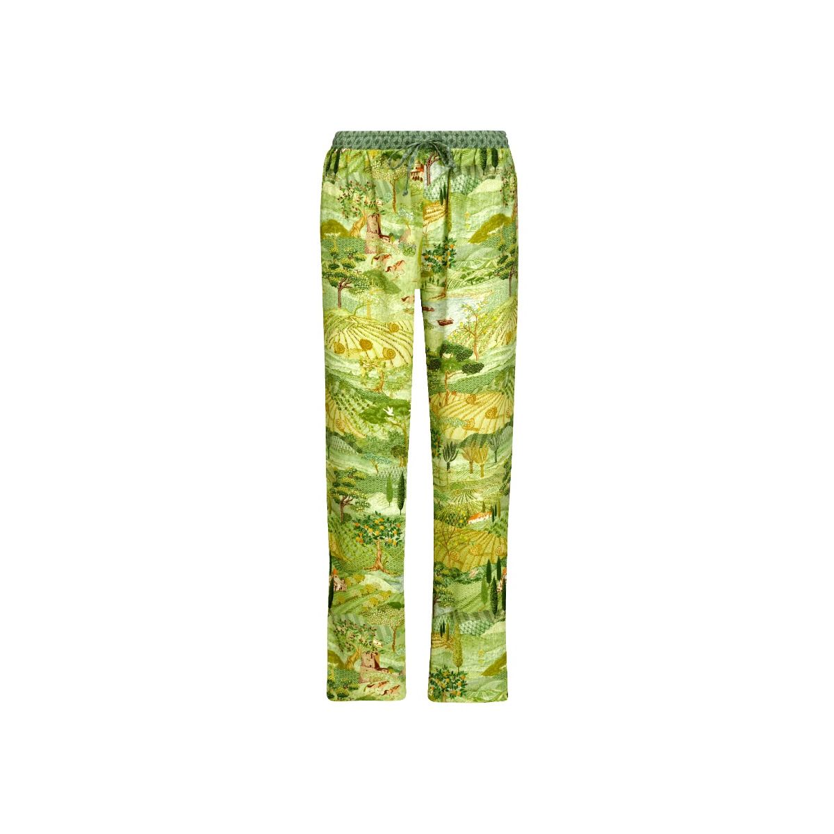 Pip Studio Long Trousers Toscana Green-X-Large