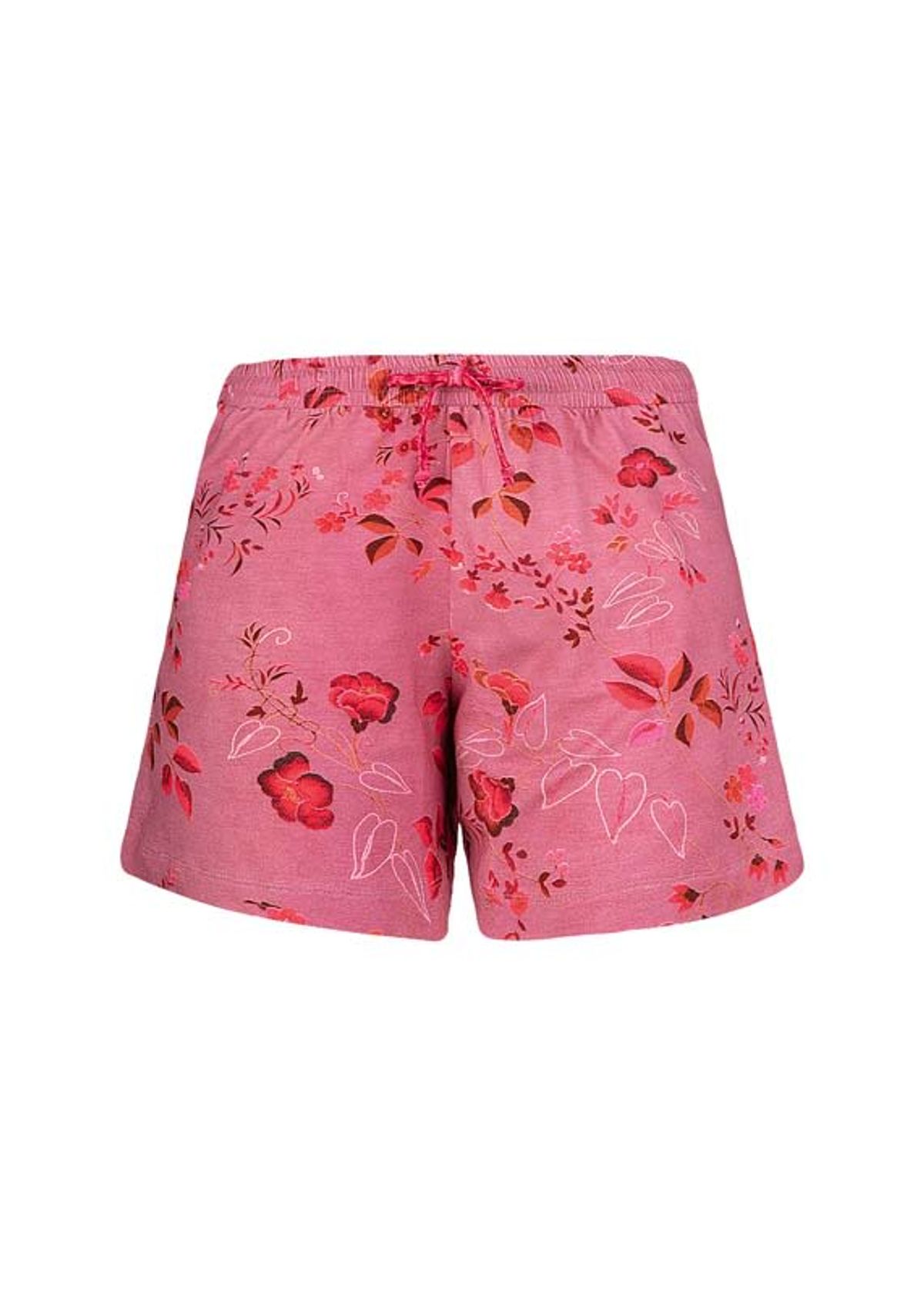 Pip Studio Short Trousers Tokyo Blossom Red-Medium