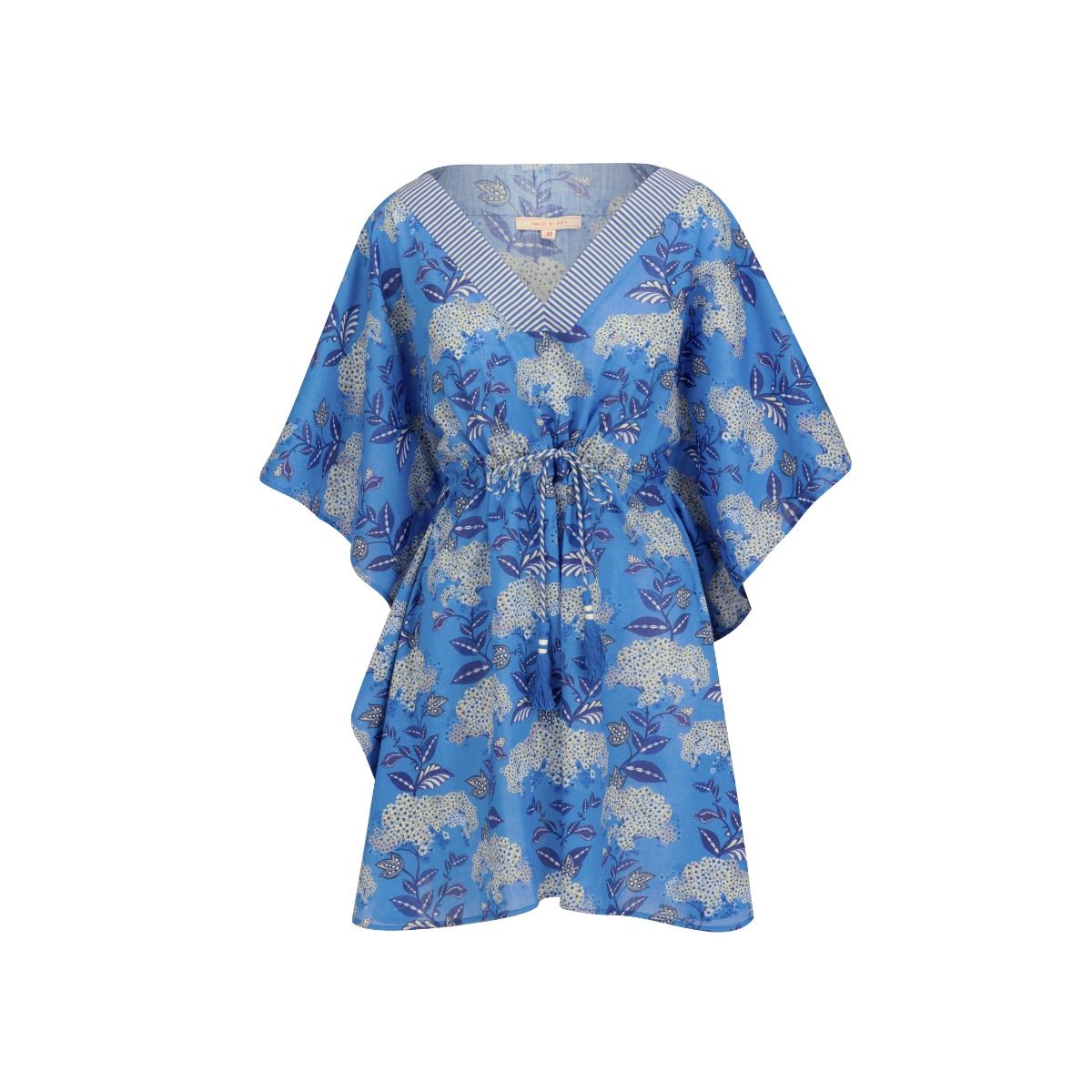 Pip Studio Tunic Cobalt Blue Flora Firenze -Large