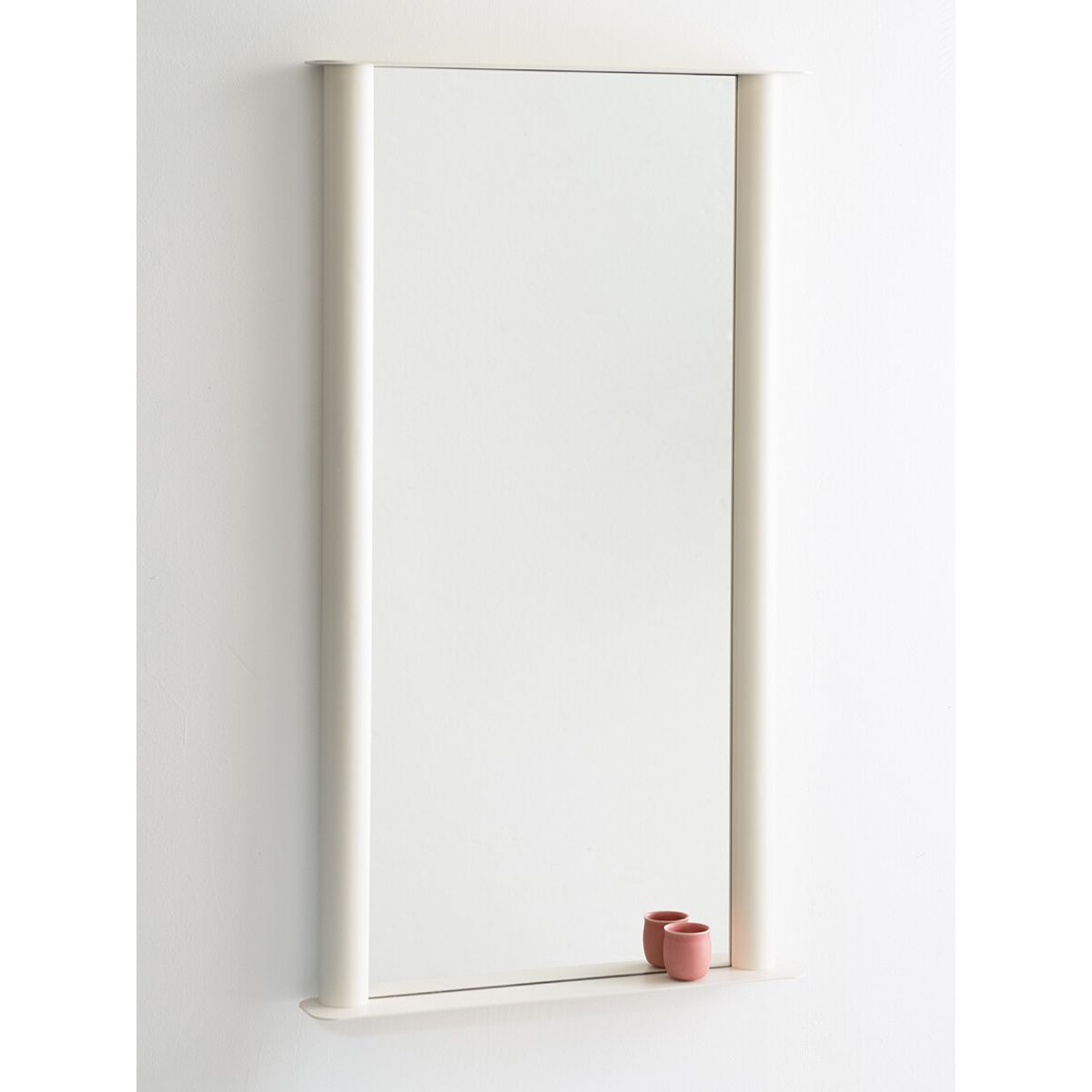 Pipeline Mirror, large fra raawii (Pearl White)