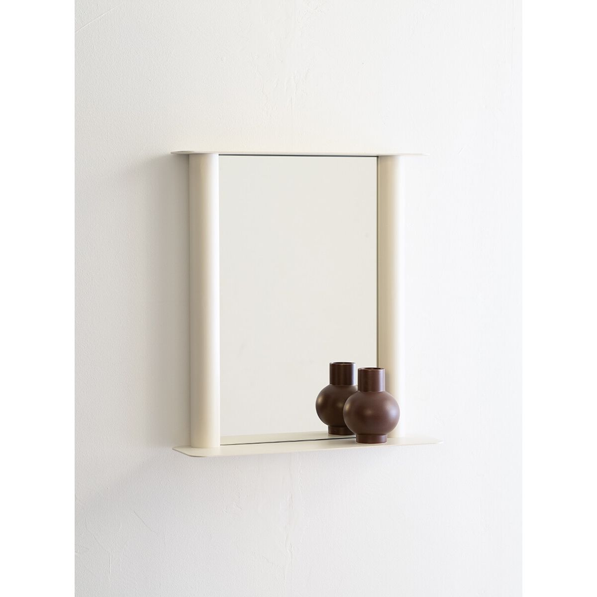 Pipeline Mirror, small fra raawii (Pearl White)