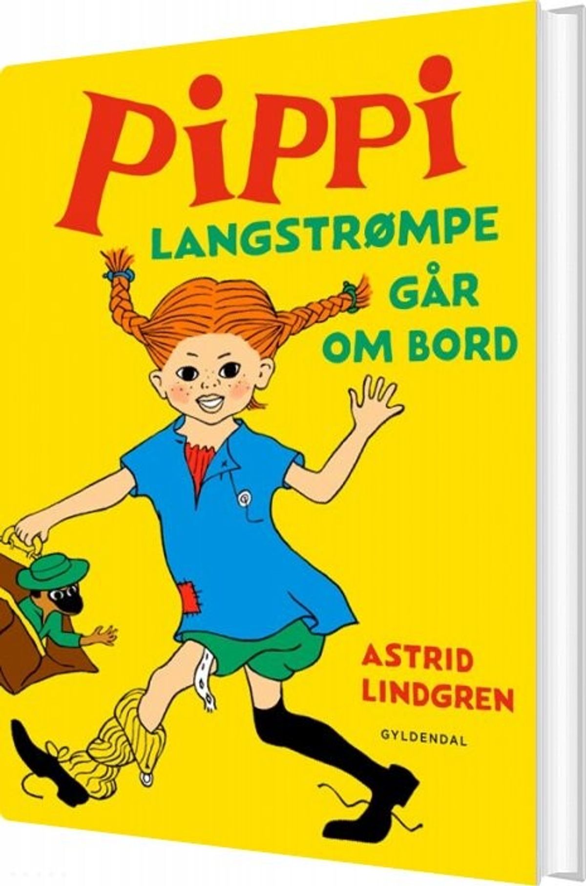 Pippi Langstrømpe Går Om Bord - Astrid Lindgren - Bog