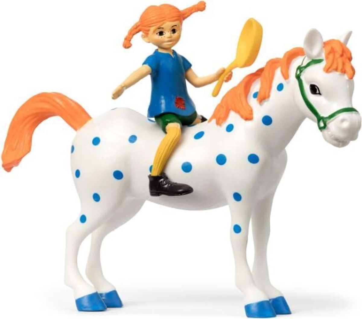 Pippi Langstrømpe - Pippi & Lilla Gubben Figurine Sæt