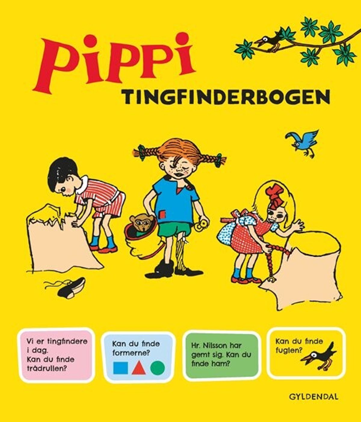 Pippi - Tingfinder Bogen - Astrid Lindgren - Bog