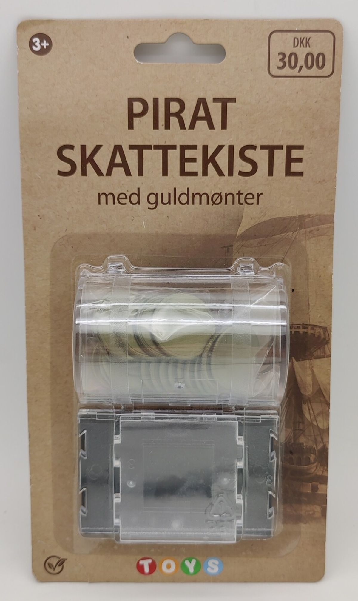 Pirat Skattekiste Med Guldmønter