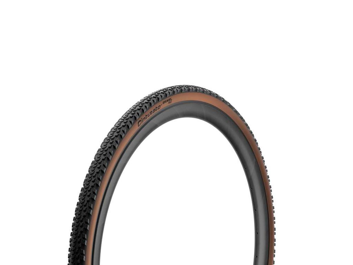 Pirelli Cinturato Gravel RC - Graveldæk - 700x45C (45-622) - Sort/Brun