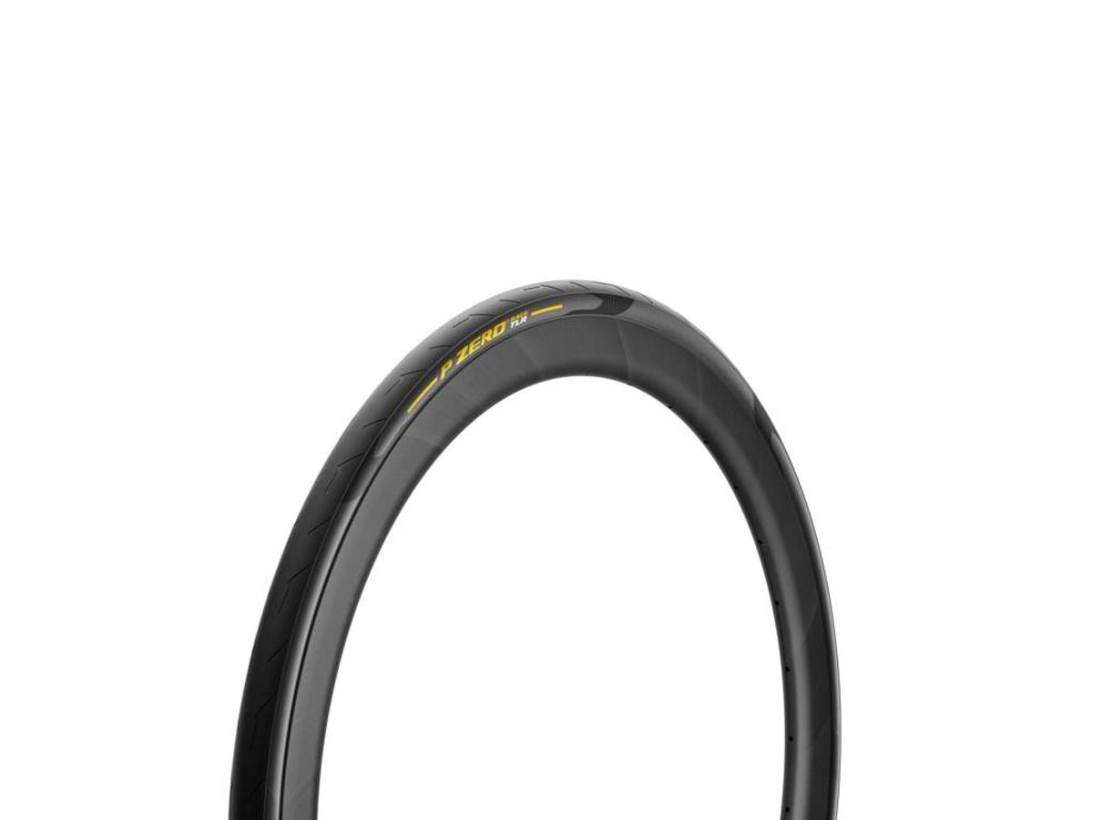 Pirelli P Zero Race TLR - Foldedæk Road - 700x26C (26-622) Sort/Gul