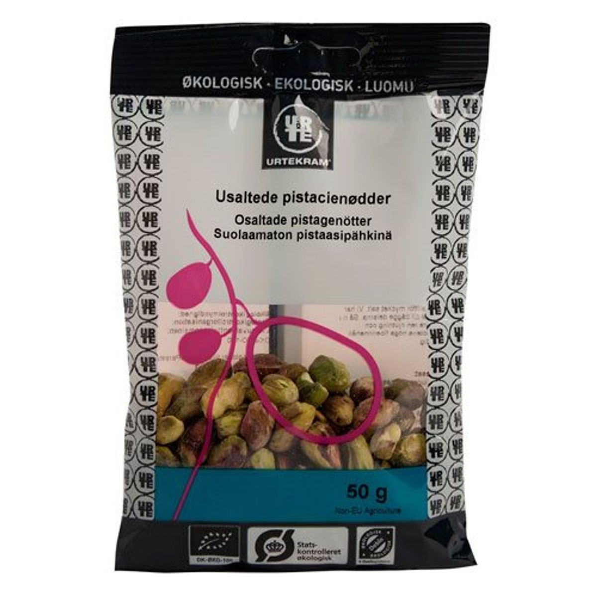 Pistacienødder uden skal Ø, 50 g