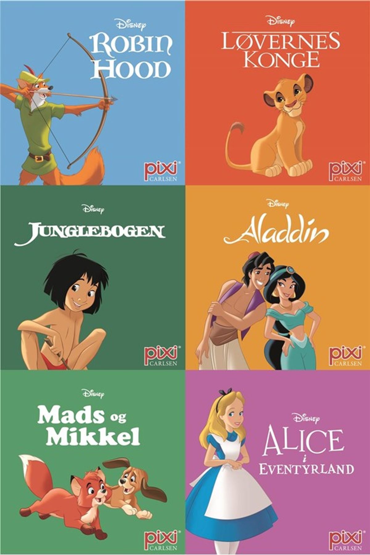 Pixi®-serie 145: Disney Klassikere #3 (kolli 48)