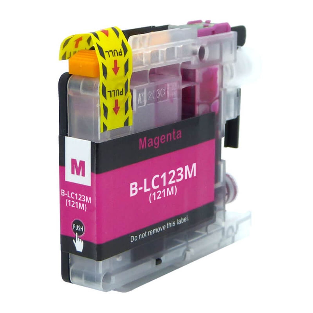 Pixojet blækpatron Brother LC 123 magenta 10 ml