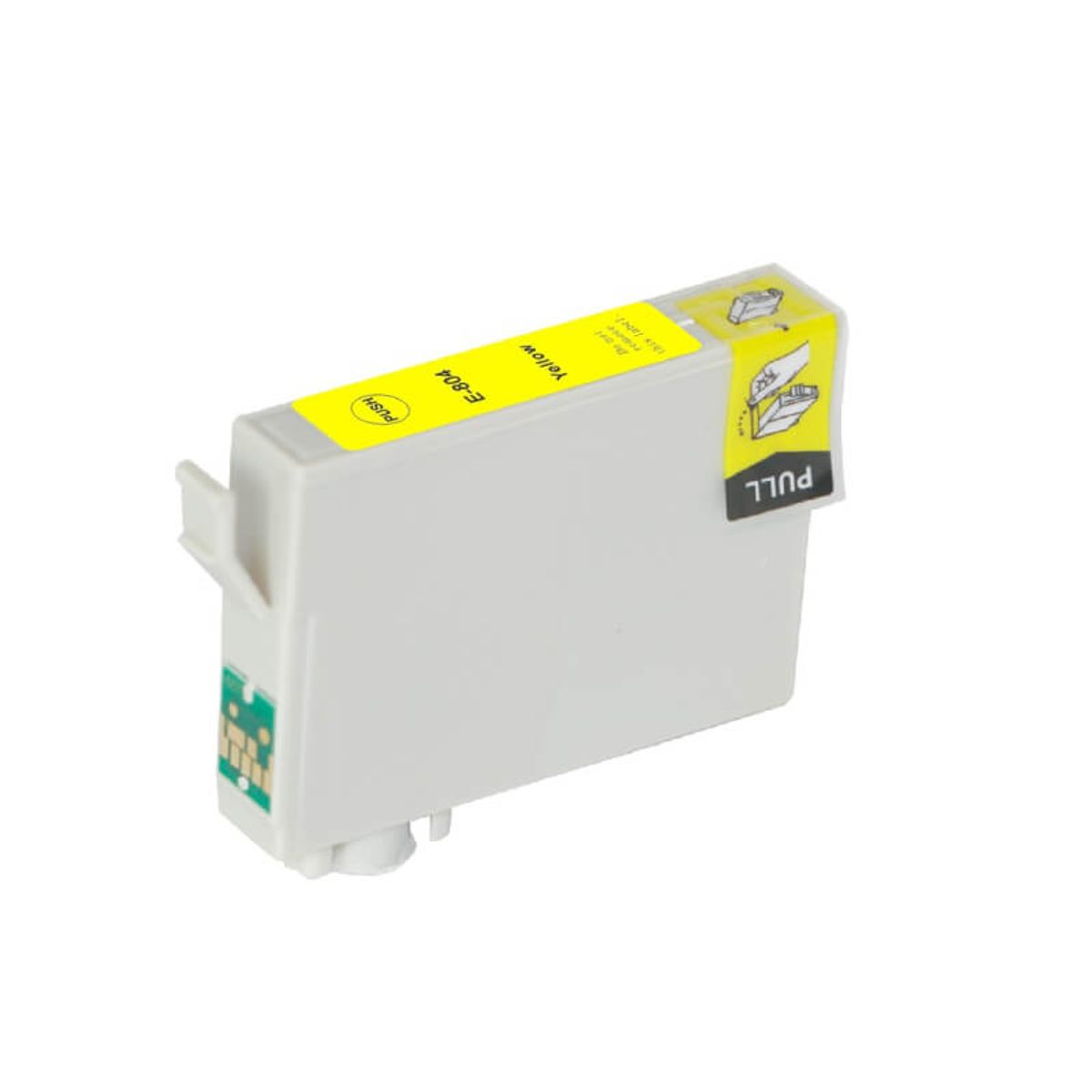 Pixojet blækpatron Epson T0804 - C13T08044011 gul 13,5 ml