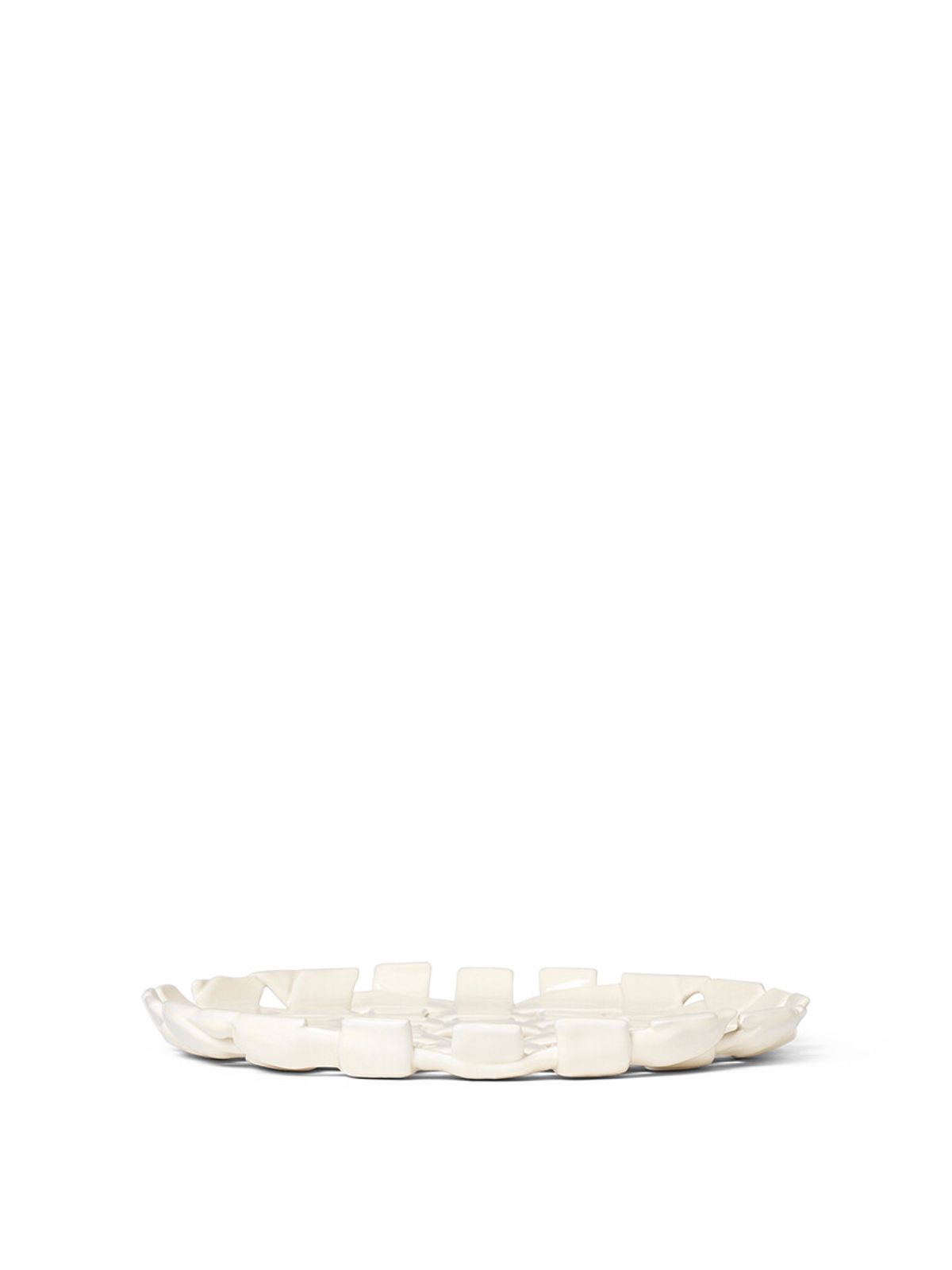 Plait Platter fra Ferm Living (Emerald green)