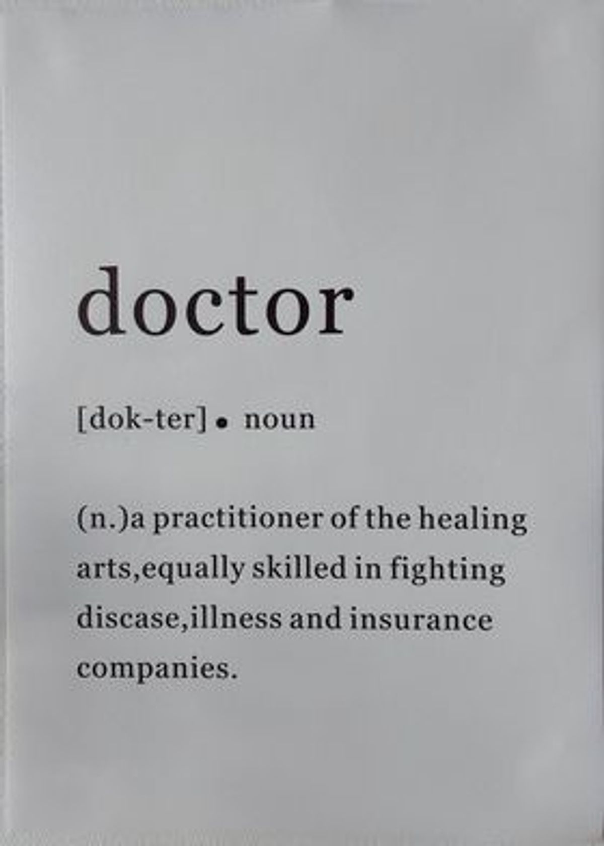 Plakat Doctor