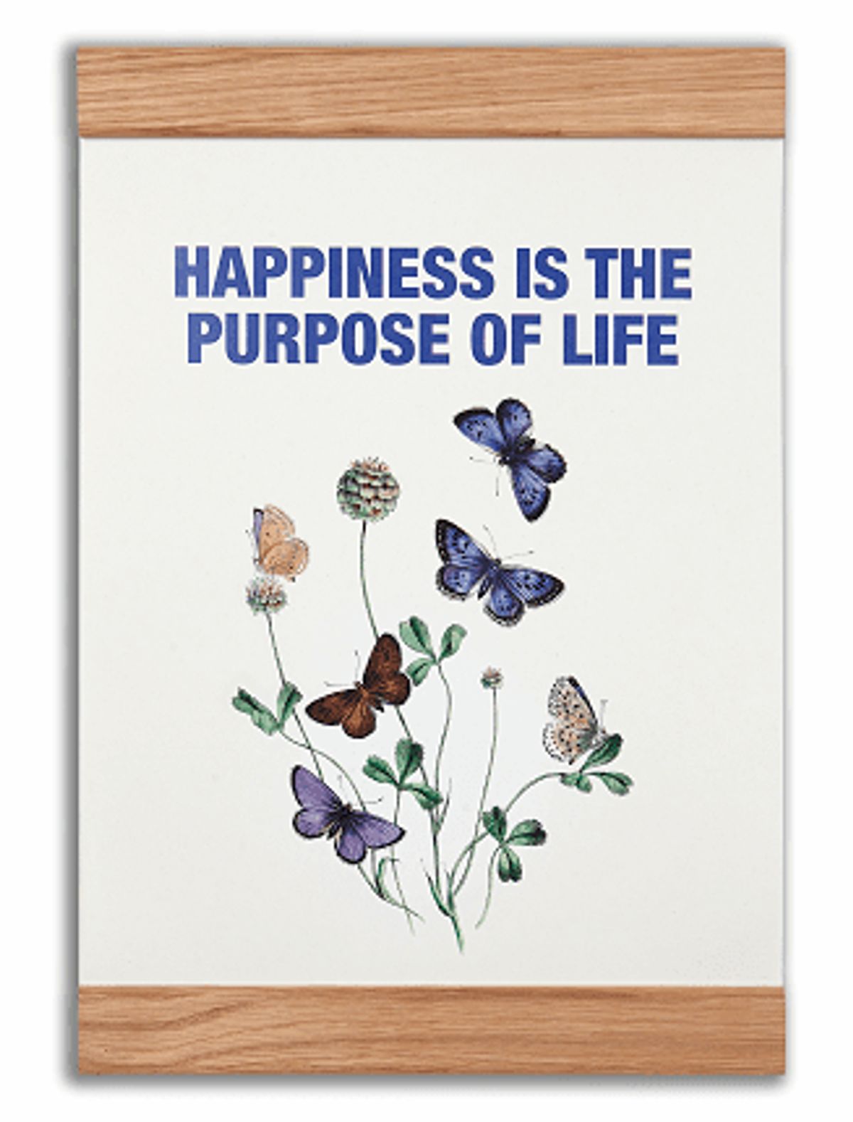 Plakat - Happiness is the purpose of life