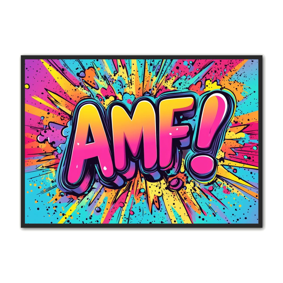 Plakat med AMF 3 - Gamer Plakat 21 x 29,7 cm (A4)