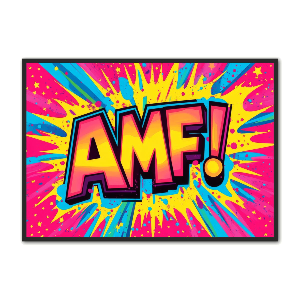 Plakat med AMF 4 - Gamer Plakat 21 x 29,7 cm (A4)