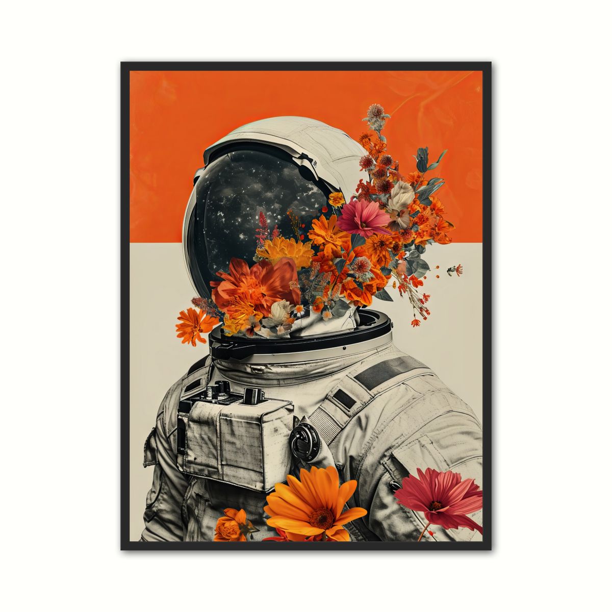 Plakat med Astronaut Plakat Nr. 24 30 x 40 cm