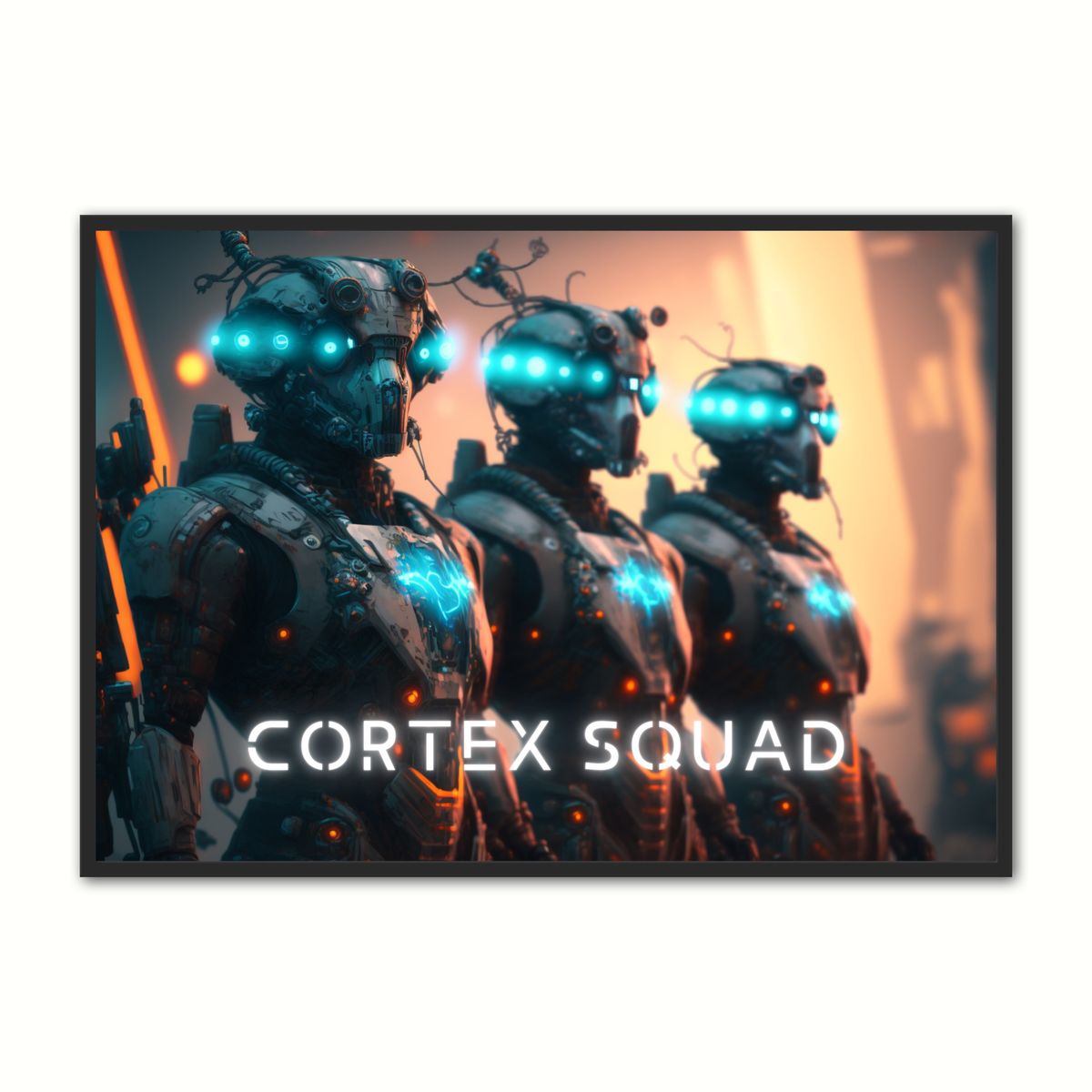 Plakat med Cortex Squad - Android 30 x 40 cm